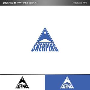 ArtStudio MAI (minami-mi-natz)さんの営業コンサルティングの新パッケージサービス「SHERPING」のロゴへの提案