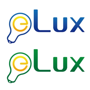 jam_lancer (jam_lancer)さんの「eLux」照明器具会社のロゴ作成への提案