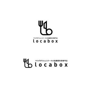 Yolozu (Yolozu)さんの低糖質専門の飲食店「locabox」のロゴへの提案