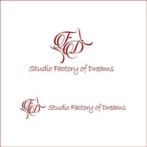 queuecat (queuecat)さんのダンス・音楽・アート・ミュージカル教室　「Studio Factory of Dreams」のロゴの作成への提案