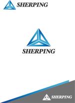 動画サムネ職人 (web-pro100)さんの営業コンサルティングの新パッケージサービス「SHERPING」のロゴへの提案