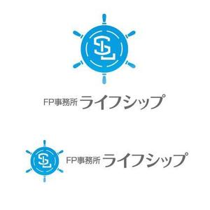 angie design (angie)さんの「FP事務所ライフシップ　（Financial planners Office Life Ship）」のロゴ作成への提案