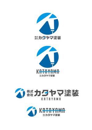 有限会社シゲマサ (NOdesign)さんの塗装業者・株式会社カタヤマ塗装デザインロゴへの提案