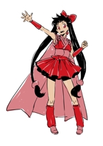 ittetsu (5ichi)さんの魔法少女のキャラクターデザインへの提案