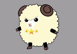 八柳（ヤツヤナギ） (anriyada04)さんの羊のキャラクターデザインへの提案