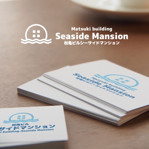 KOZ-DESIGN (saki8)さんの民泊事業「Matsuki building-Seaside Mansion 松亀ビル-シーサイドマンション」のロゴ作成への提案