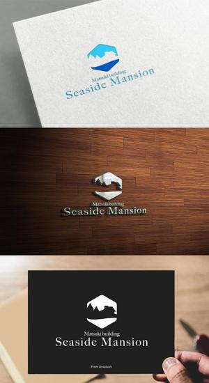 athenaabyz ()さんの民泊事業「Matsuki building-Seaside Mansion 松亀ビル-シーサイドマンション」のロゴ作成への提案
