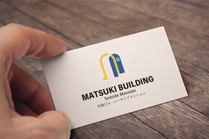 nishikura-t (nishikura-t)さんの民泊事業「Matsuki building-Seaside Mansion 松亀ビル-シーサイドマンション」のロゴ作成への提案