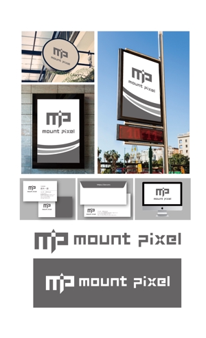 King_J (king_j)さんの「mount pixel」のロゴ　への提案