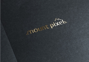 KR-design (kR-design)さんの「mount pixel」のロゴ　への提案