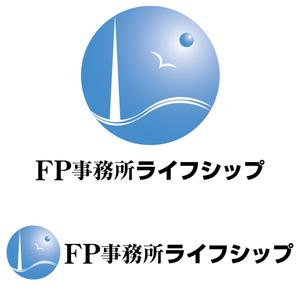 Junon (junon)さんの「FP事務所ライフシップ　（Financial planners Office Life Ship）」のロゴ作成への提案