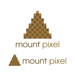 j-design (j-design)さんの「mount pixel」のロゴ　への提案