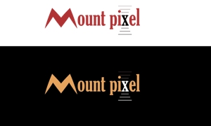 結び開き (kobayasiteruhisa)さんの「mount pixel」のロゴ　への提案