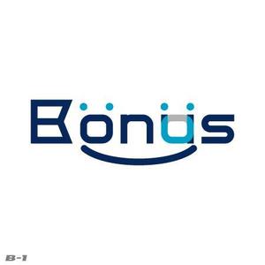 さんの「Bonus」のロゴ作成への提案