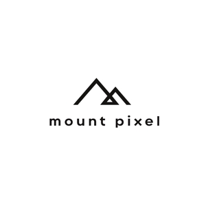 Ü design (ue_taro)さんの「mount pixel」のロゴ　への提案