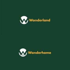 VainStain (VainStain)さんの不動産＆住宅会社「ワンダーランド」のブランドロゴのリメイクへの提案