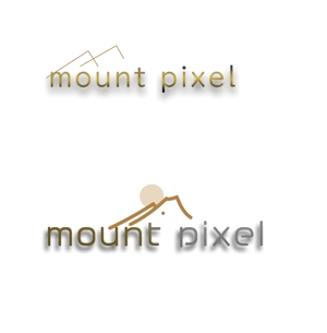 Kデザインオフイス (roiroiky0313)さんの「mount pixel」のロゴ　への提案