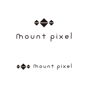 power_dive (power_dive)さんの「mount pixel」のロゴ　への提案