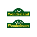 White-design (White-design)さんの不動産＆住宅会社「ワンダーランド」のブランドロゴのリメイクへの提案