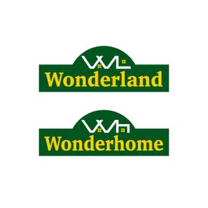 White-design (White-design)さんの不動産＆住宅会社「ワンダーランド」のブランドロゴのリメイクへの提案