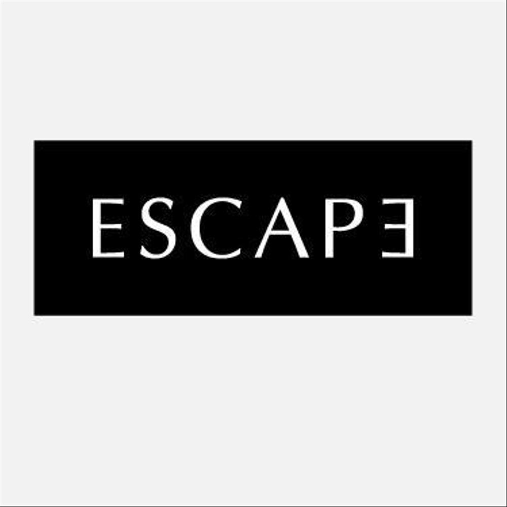 「ESCAPE」のロゴ作成