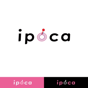 koma2 (koma2)さんの「ipoca」のロゴ作成（既存のロゴの加工）への提案