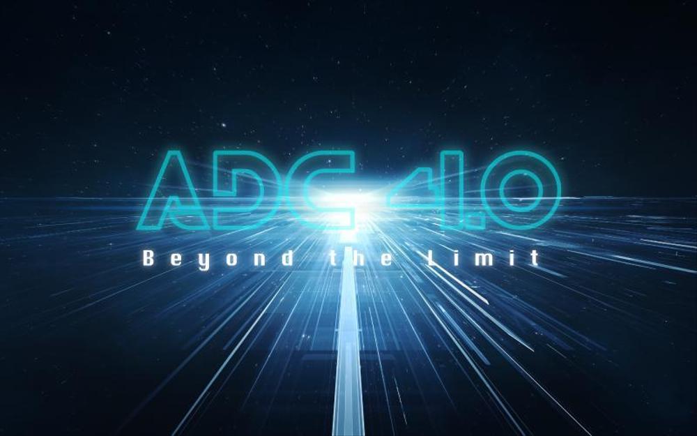 製薬会社様のスローガン”ADC4.0  -Beyond the Limit-”ロゴ作成