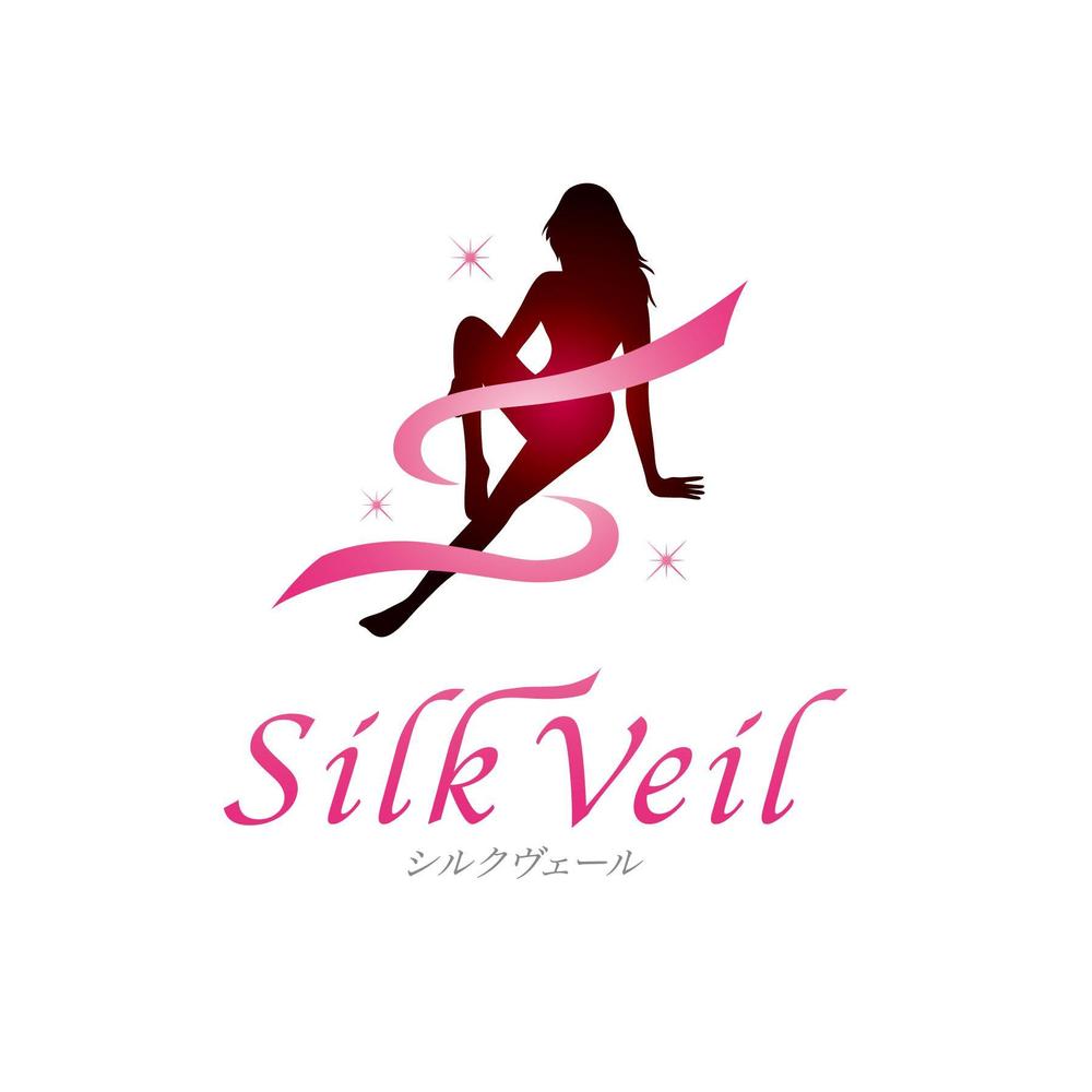 「シルクヴェール　SilkVeil」のロゴ作成 商標登録無し