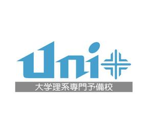 あどばたいじんぐ・とむ (adtom)さんのオンライン予備校「Uni+」のロゴへの提案