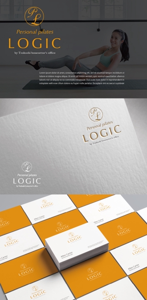 mg_web (mg_web)さんのパースナルピラティススタジオ「LOGIC」のロゴデザインの仕事への提案