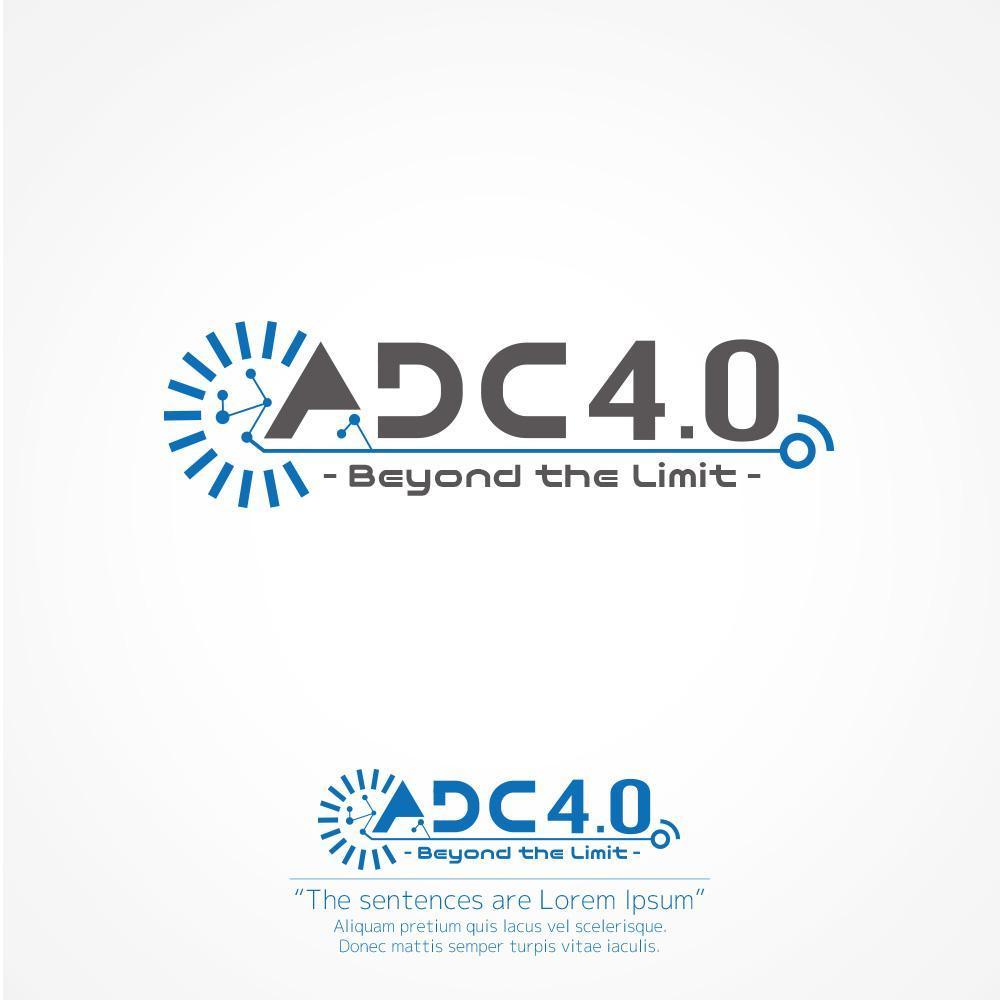 製薬会社様のスローガン”ADC4.0  -Beyond the Limit-”ロゴ作成