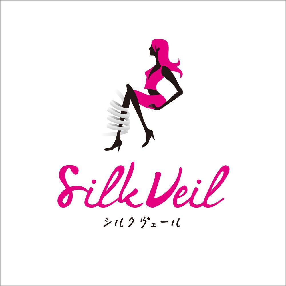 「シルクヴェール　SilkVeil」のロゴ作成 商標登録無し