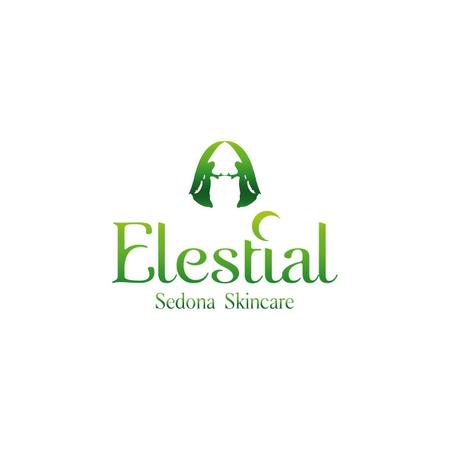 K&K (illustrator_123)さんの「Elestial」ロゴ＆マークのデフォルメ作業（商標登録なし）への提案