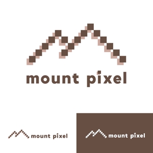 kousukeyokoo (ganmodokicks)さんの「mount pixel」のロゴ　への提案