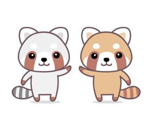 栗山　薫 (kuri_pulsar)さんのレッサーパンダのキャラクターデザインへの提案