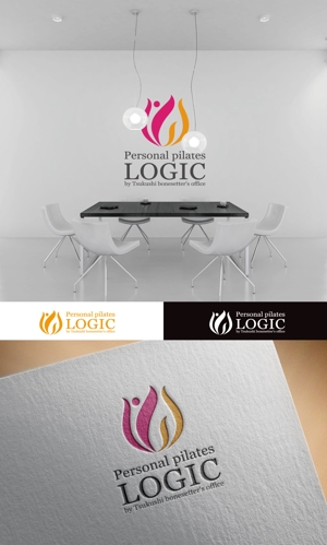 fs8156 (fs8156)さんのパースナルピラティススタジオ「LOGIC」のロゴデザインの仕事への提案