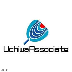 さんの「UchiwaAssociate」のロゴ作成への提案