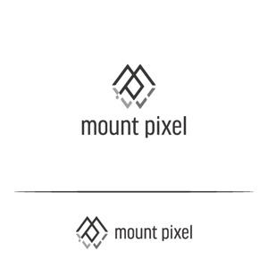 tom-ho (tom-ho)さんの「mount pixel」のロゴ　への提案