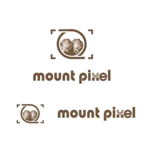 timkyanpy (lady-miriann)さんの「mount pixel」のロゴ　への提案