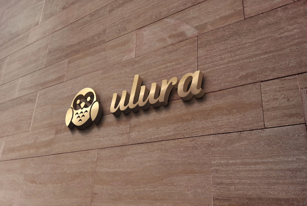 まつ毛エクステサロン【ulura（ウルラ）】のロゴ制作