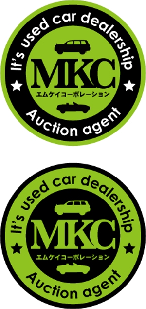 中津留　正倫 (cpo_mn)さんの中古車販売店「エムケイコーポレーション」のロゴ作成への提案