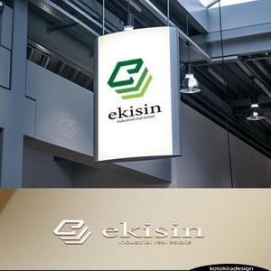 K-Design (kotokiradesign)さんの倉庫や工場などの産業用不動産の仲介・管理　株式会社益進のロゴへの提案