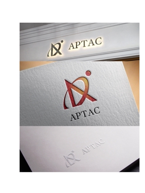 D.R DESIGN (Nakamura__)さんのNPO法人アジア・太平洋まちづくり支援機構（APTAC）のロゴへの提案