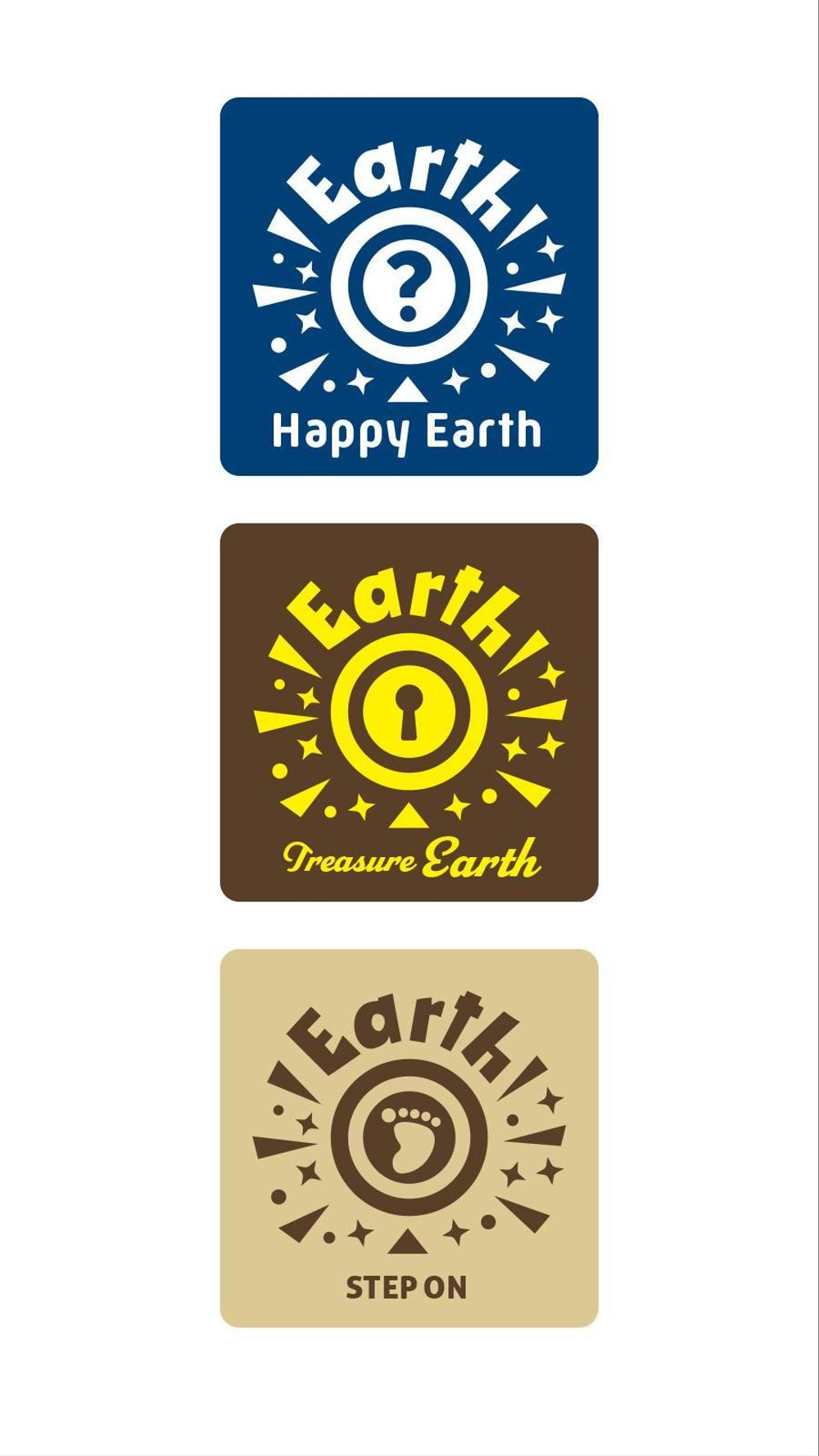 くじ機能付のクーポン配信サービスEarthのマットのデザイン