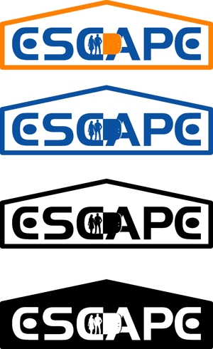 SUN DESIGN (keishi0016)さんの「ESCAPE」のロゴ作成への提案