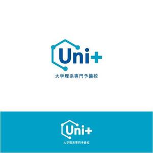 J (Jh001)さんのオンライン予備校「Uni+」のロゴへの提案