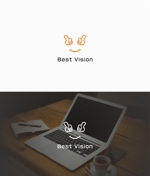 はなのゆめ (tokkebi)さんの子どもの脳力と発達支援教室「Best Vision」のロゴへの提案