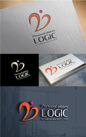 MIND SCAPE DESIGN (t-youha)さんのパースナルピラティススタジオ「LOGIC」のロゴデザインの仕事への提案