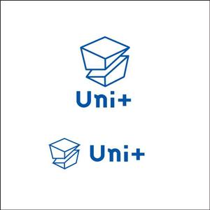 queuecat (queuecat)さんのオンライン予備校「Uni+」のロゴへの提案