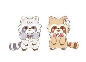雨音はるじ (amane_haruji)さんのレッサーパンダのキャラクターデザインへの提案